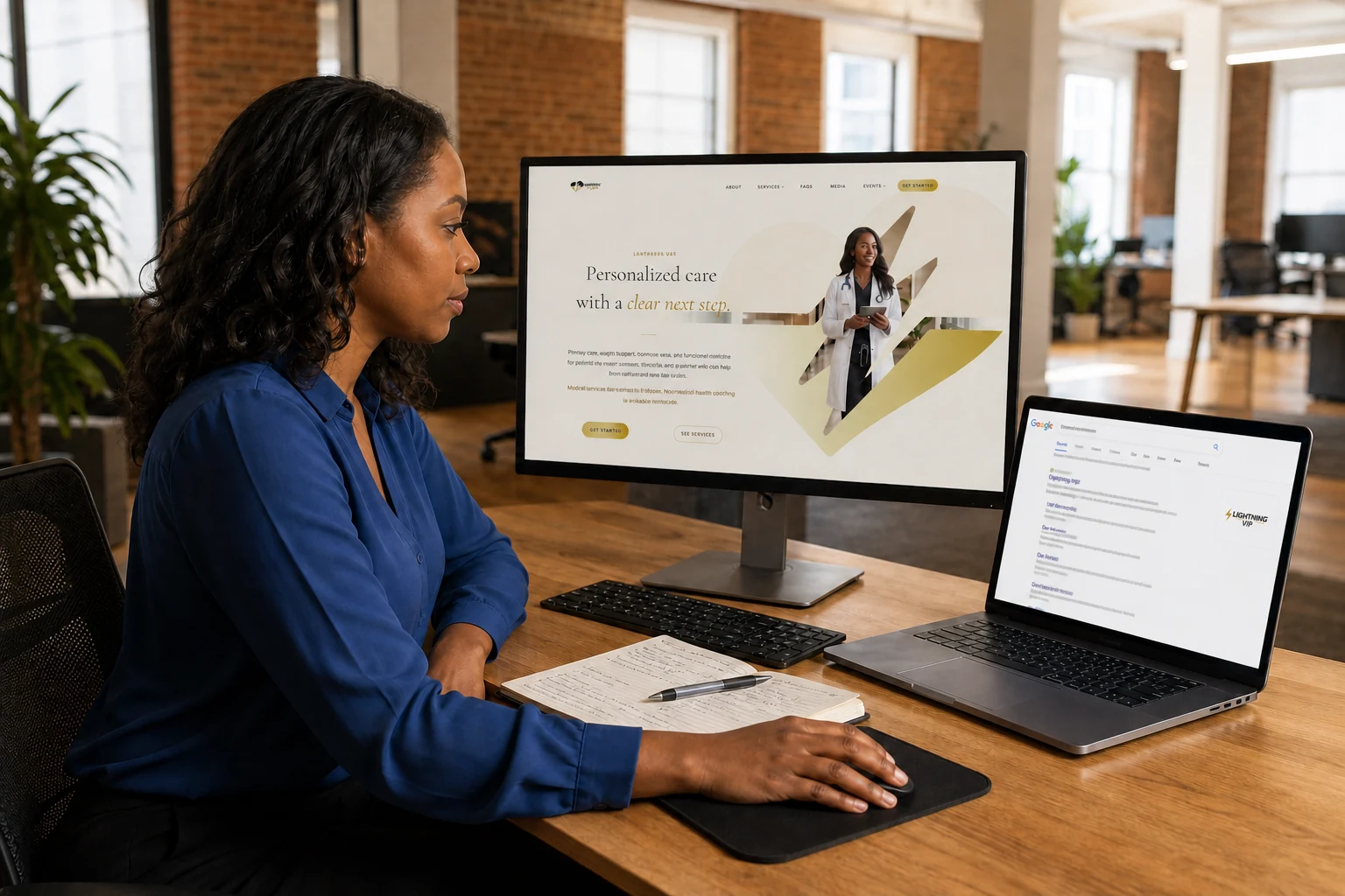 Dante Bland SEO strategist improving Lightning VIP search visibility