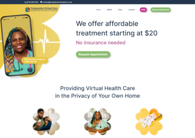 Compassion Virtual Care | Website Design