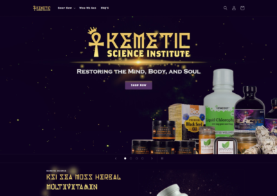 Kemetic Science Institute | Website Design